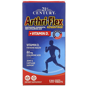 21 Сенчури, Arthri-Flex Advantage + Vitamin D3, 120 Coated Tablets отзывы покупателей