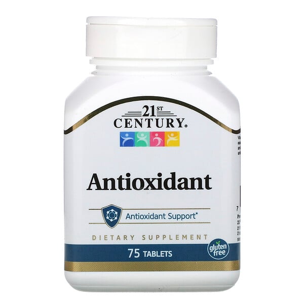 21st Century, антиоксидант, 75 таблеток