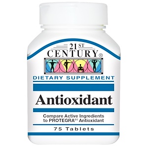21st Century, Антиоксидант, 75 таблеток