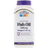 Отзывы о 21st Century, Fish Oil, Reflux Free, 1,000 mg, 90 Enteric Coated Softgels