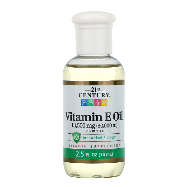 21st Century‏, Vitamin E Oil, 13,500 mg (30,000 IU), 2.5 fl oz (74 ml)