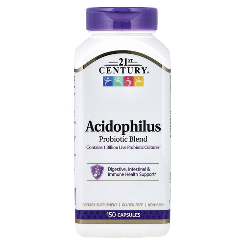 21st Century, Acidophilus Probiotic Blend, probiotische Acidophilus-Mischung, 150 Kapseln