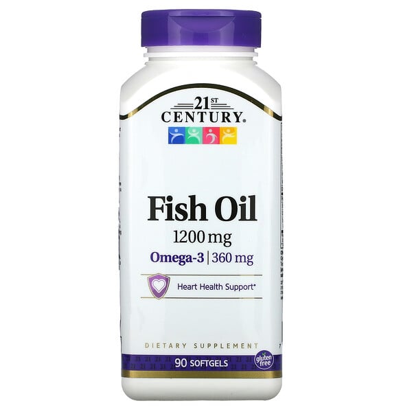 Fish Oil, 1,200 mg, 90 Softgels