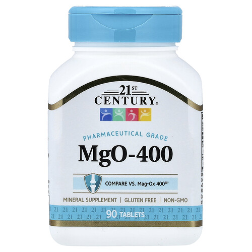 21st Century, MgO-400, 90 Tabletten