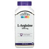21st Century, L-arginina, 1000 mg, 100 comprimidos