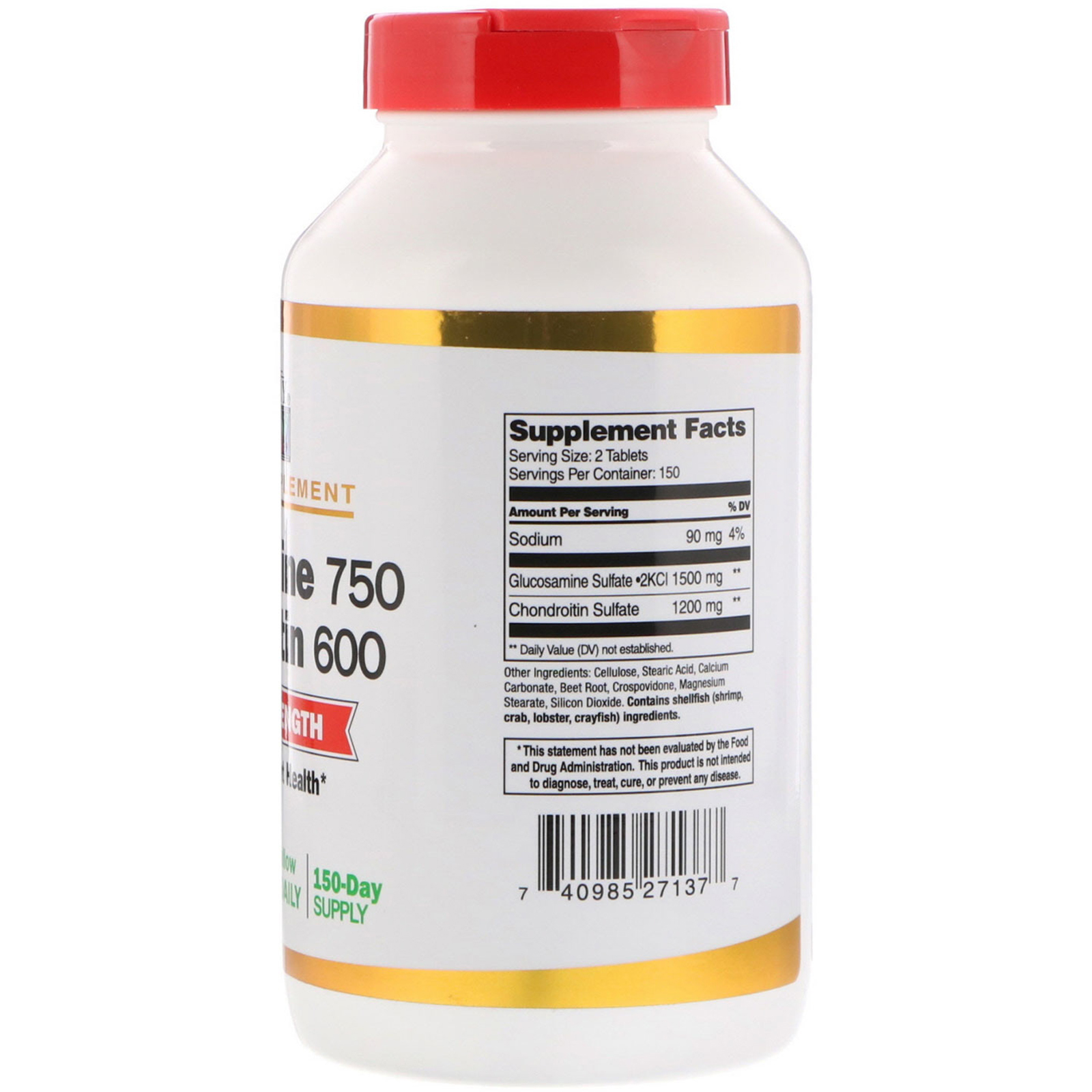 glucosamine 750 chondroitin 600