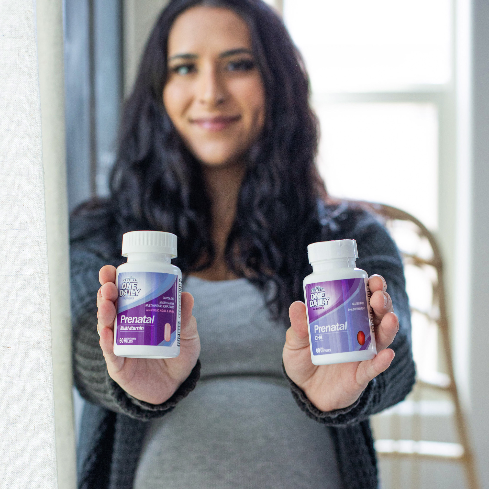 21st Century Prenatal Multivitamin Plus DHA 2 Bottles 60 Tablets   46 