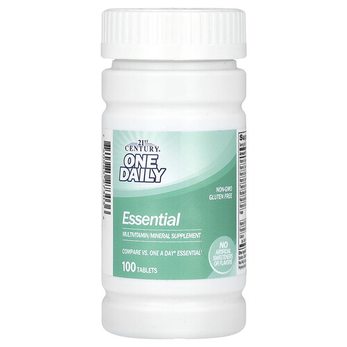 21st Century One Daily, Essential, 100 Tablets