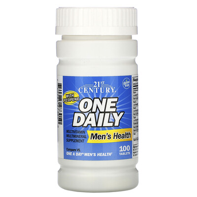 21st Century One Daily, для мужского здоровья, 100 таблеток