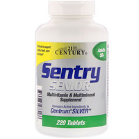 Sentry Senior, мультивитаминная и мультиминеральная добавка, 220 таблеток - изображение