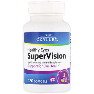 Отзывы о 21 Сенчури, Healthy Eyes SuperVision, 120 Softgels