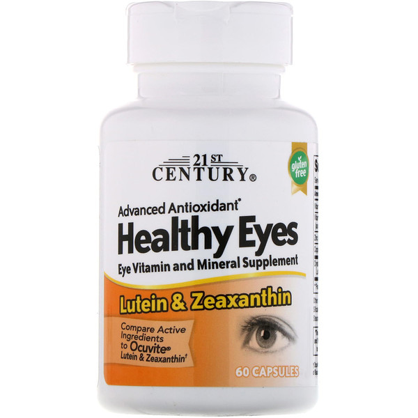 21st Century, Healthy Eyes, Π»ΡΡΠ΅ΠΈΠ½ ΠΈ Π·Π΅Π°ΠΊΡΠ°Π½ΡΠΈΠ½, 60 ΠΊΠ°ΠΏΡΡΠ»