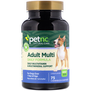 petnc NATURAL CARE, Adult Multi Daily Formula, Liver Flavor, 75 Chewables отзывы покупателей