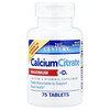 Calcium Citrate + D3 Maximum, Calciumcitrat und Vitamin D3, 75 Tabletten
