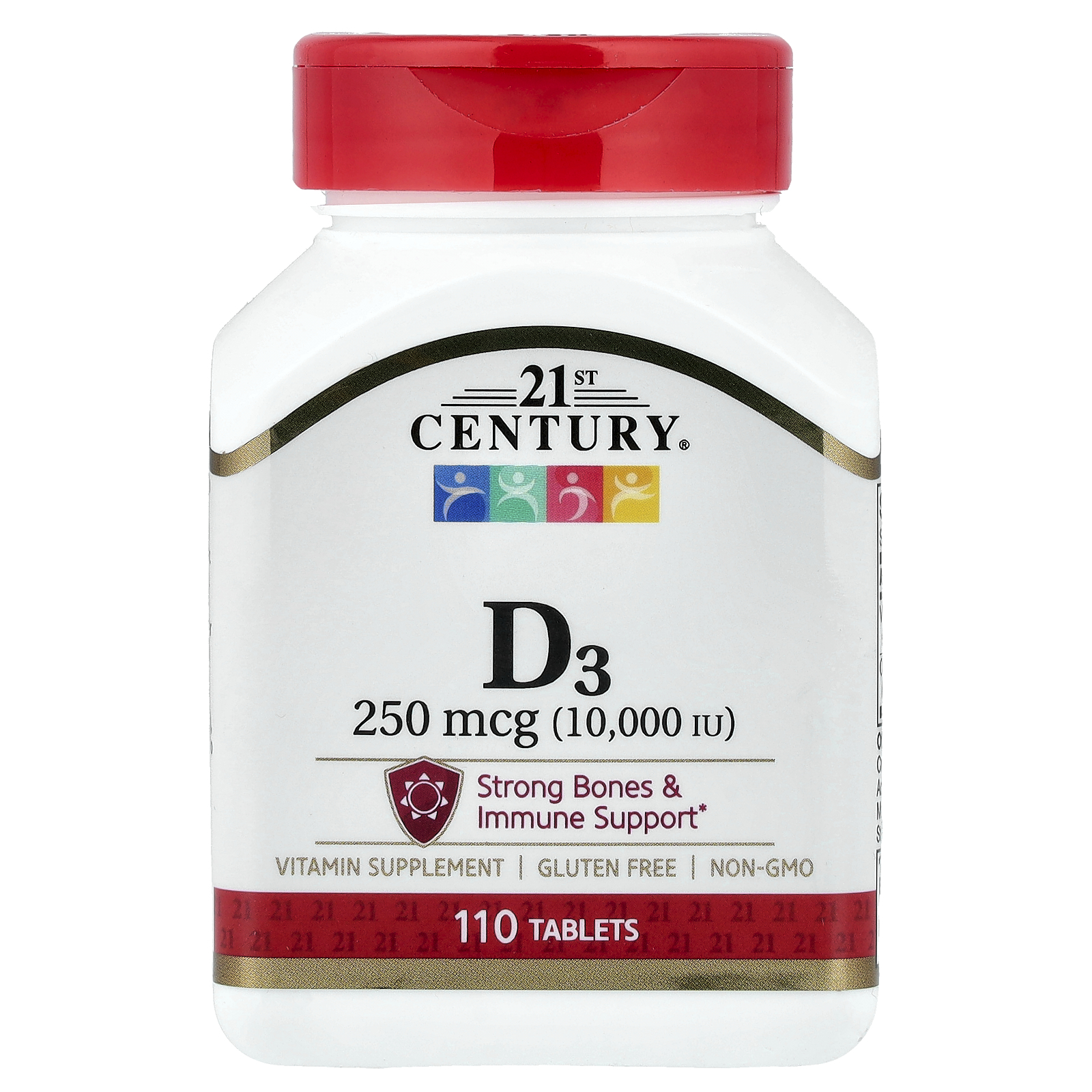 21st Century (21세기 센트리), 비타민D3, 250mcg(10,000IU), 110정