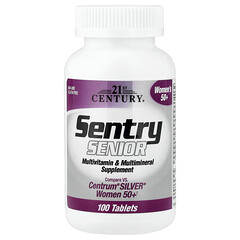 Sentry Senior, добавка з мультивітамінами та мікроелементами для жінок старше 50 років, 100 таблеток