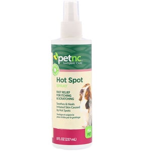 Отзывы о petnc NATURAL CARE, Hot Spot Spray, All Pet, 8 fl oz (237 ml)