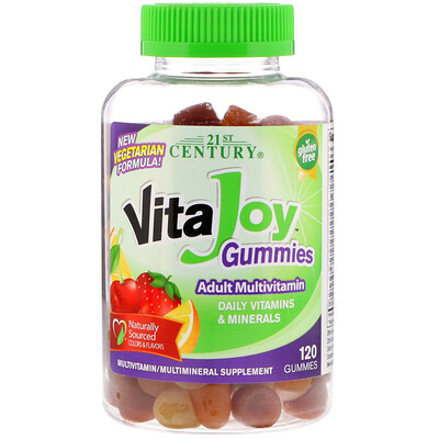 Фото - Жевательные таблетки ВитаДжой Мультивитамины для взрослых, 120 жевательных таблеток alive жевательные витамины для мужчин старше 50 лет 75 жевательных таблеток