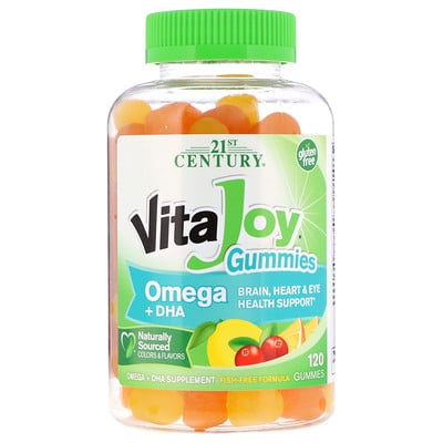 Фото - VitaJoy, Жевательные таблетки, Омега-кислоты + ДГК, 120 жевательных таблеток alive жевательные витамины для мужчин старше 50 лет 75 жевательных таблеток