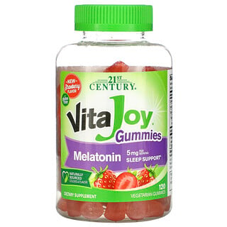 21st Century, VitaJoy（ヴィタジョイ）メラトニングミ、2.5 mg、120粒