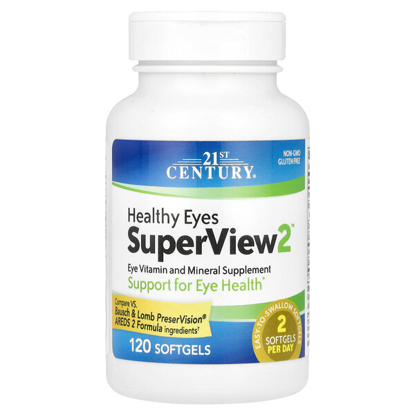 21st Century Healthy Eyes SuperView2™, 120 Softgels