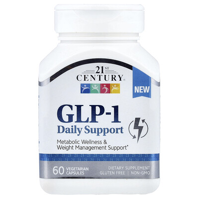 Photos - Vitamins & Minerals 21st Century , GLP-1, 60 Vegetarian Capsules CEN-28069 