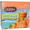 Celestial Seasonings, アイスブラックティー、ピーチ、40ティーバッグ、3.6 oz (102 g)