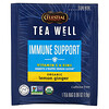 Celestial Seasonings‏, Immune Support, Vitamin C & Zinc, Organic Lemon Ginger, Caffeine Free, 12 Tea Bags, 0.06 oz (1.9 g) Each