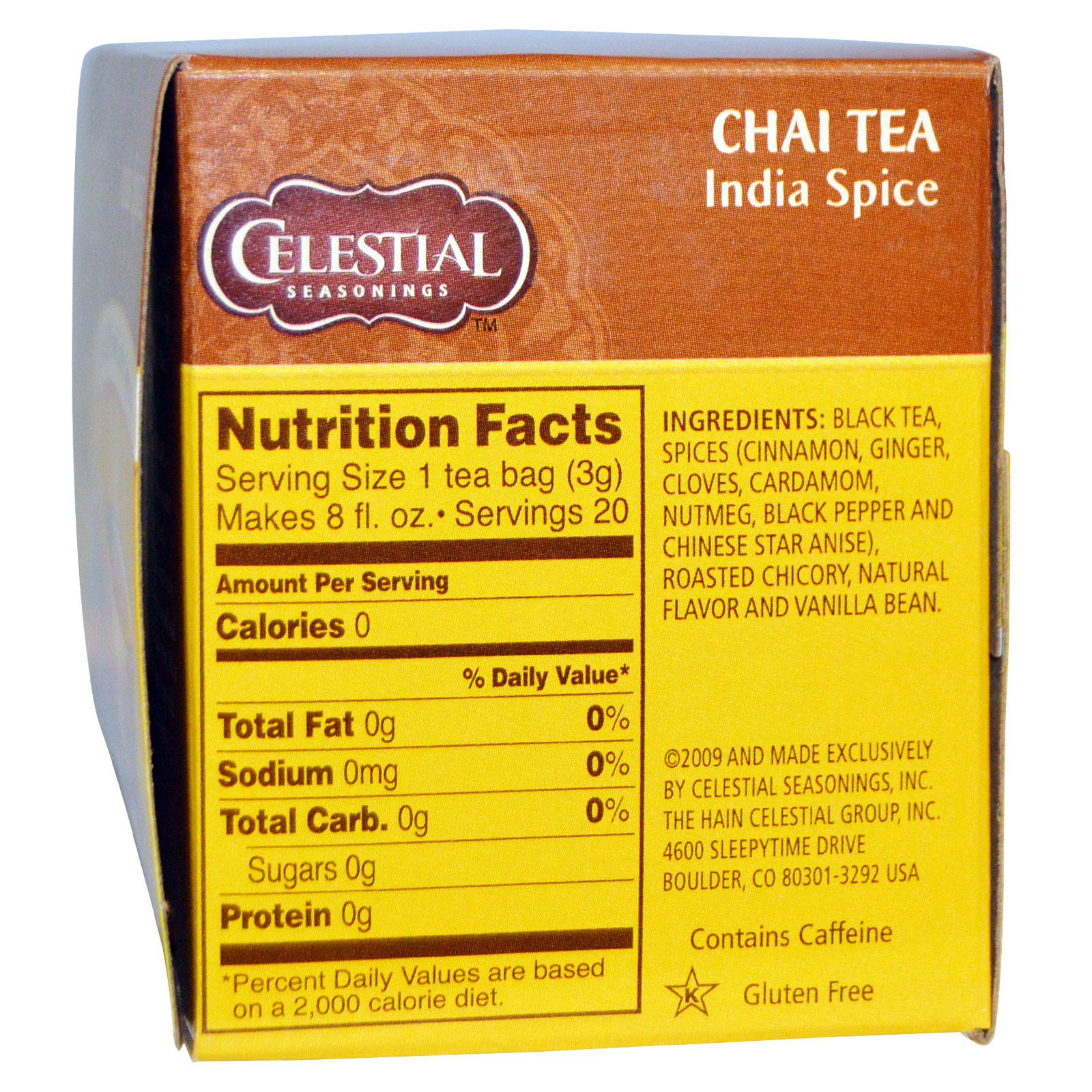 Vanilla Chai Tea Nutrition Facts Besto Blog