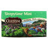 Celestial Seasonings, Té de hierbas, Sleepytime Mint, sin cafeína, 20 saquitos de té - 1,0 oz (29 g)