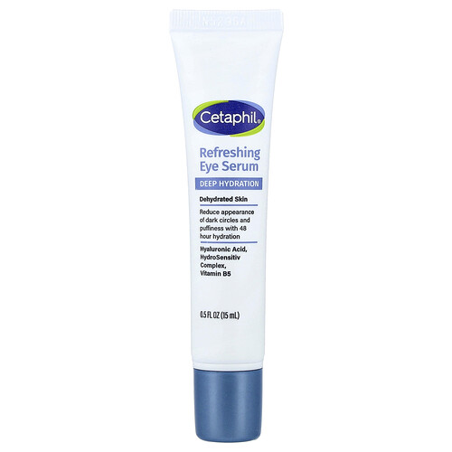 Cï¿½Taphil Cetaphil Deep Hydration Refreshing Eye Serum 0.5 Fl Oz 48Hr Hydrating Under Eye Cream To Reduce The Appearance Of Dark Circles With Hyaluronic - Image 2