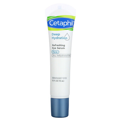 Купить Cetaphil Deep Hydration, Refreshing Eye Serum, 0.5 fl oz (15 ml)