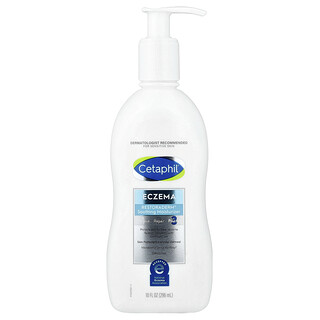 Cetaphil, Eczema, Restoraderm® Soothing Moisturizer, For Sensitive Skin, Fragrance Free, 10 fl oz (296 ml)