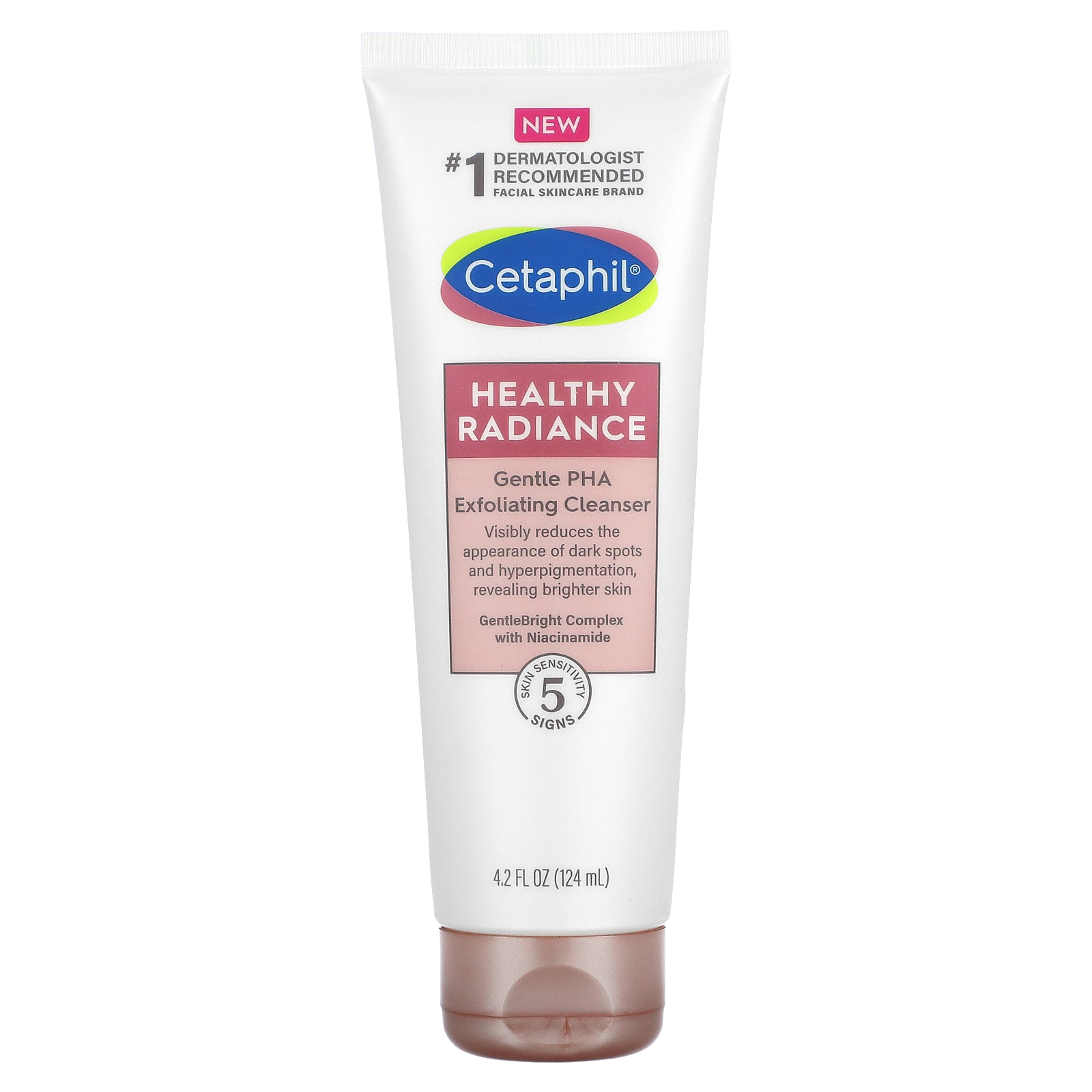 Cetaphil, Healthy Radiance, Gentle PHA Exfoliating Cleanser, 4.2 fl oz