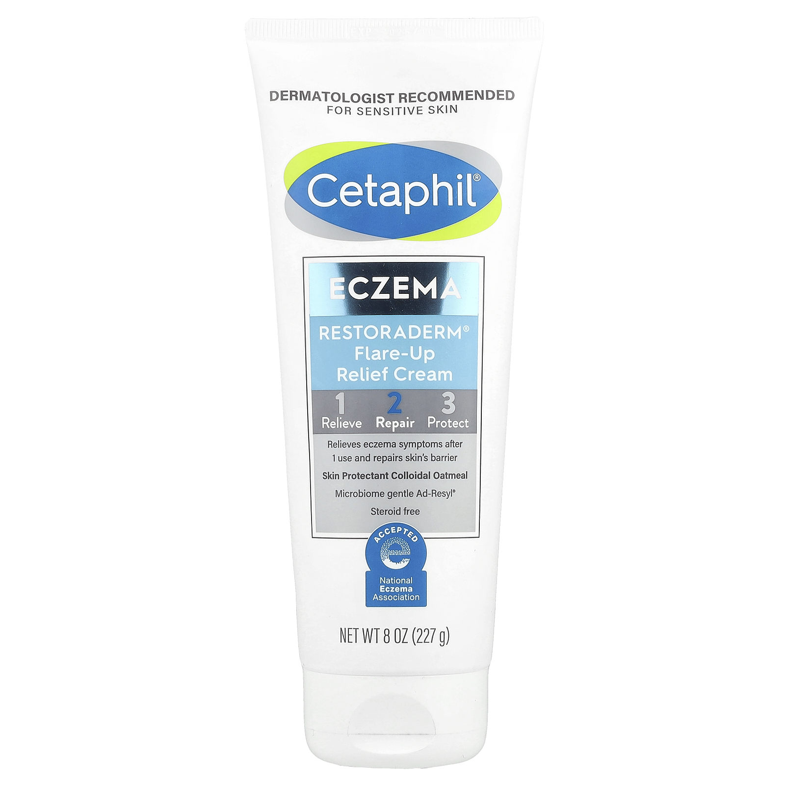 Eczema, Restoraderm® Flare-Up Relief Cream, 8 oz (227 g) - Picture 1 of 2