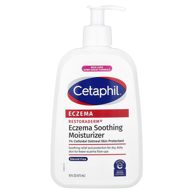 Cetaphil, Restoraderm®, Humectante calmante contra el eczema, 473 ml (16 oz. líq.)
