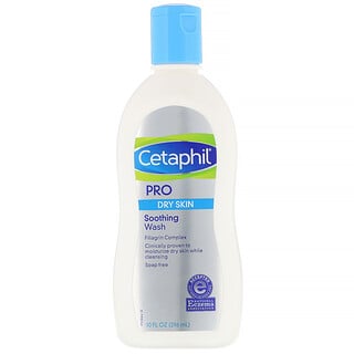 Cetaphil, Успокаивающее средство для мытья Pro, для сухой кожи, 296 мл