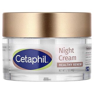 Cetaphil, Sağlam Yeniləmə, Gecə Kremi, Fragrance Pulsuz, 1.7 oz (48 q)
