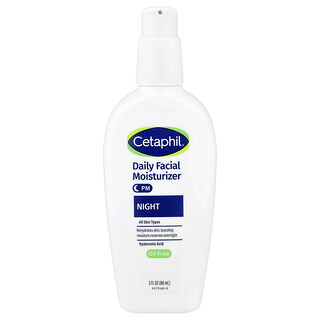 Cetaphil, Daily Facial Moisturizer, Feuchtigkeitspflege für das Gesicht, Nacht, 88 ml (3 fl. oz.)