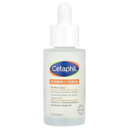 Cetaphil Vitamin C Serum, Fragrance Free, 1 fl oz (30 ml)