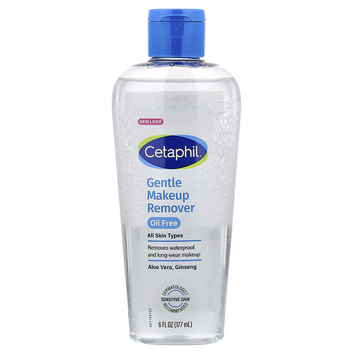Cetaphil, Gentle Oil-Free Make-up Remover, sanfter ölfreier Make-up-Entferner, 177 ml (6 fl. oz.)