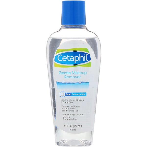 Cetaphil, Gentle Makeup Remover, 6 fl oz (177 ml)