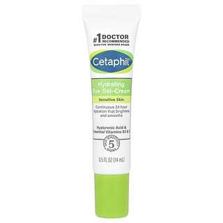 Cetaphil, Hydrating Eye Gel-Cream, feuchtigkeitsspendende Augen-Gel-Creme, 14 ml (0,5 fl. oz.)