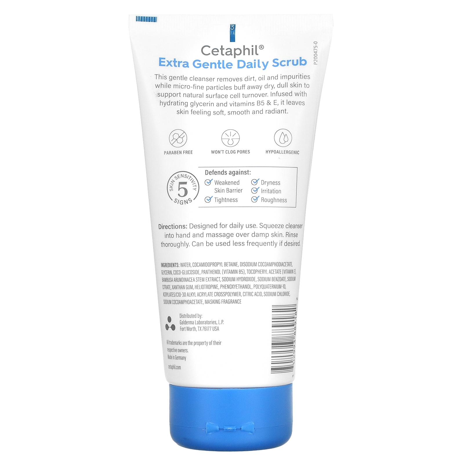 Cetaphil, Extra Gentle Daily Scrub, 6 fl oz (178 ml)
