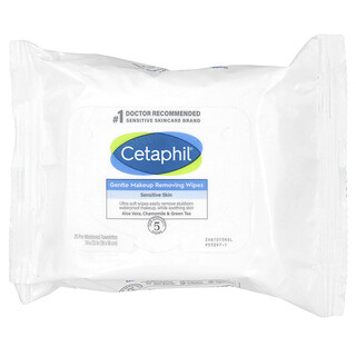 Cetaphil, Jemné odličovacie obrúsky, 25 navlhčených obrúskov