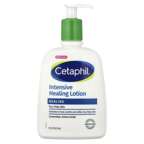Cetaphil, Intensive Healing Lotion, intensiv heilende Lotion, trockene, schuppige Haut, ohne Duftstoffe, 473 ml (16 fl. oz.)