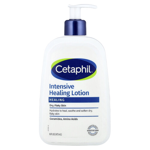 Cetaphil, Loción de curación intensiva, Piel seca y descamada, Sin fragancia, 473 ml (16 oz. líq.)