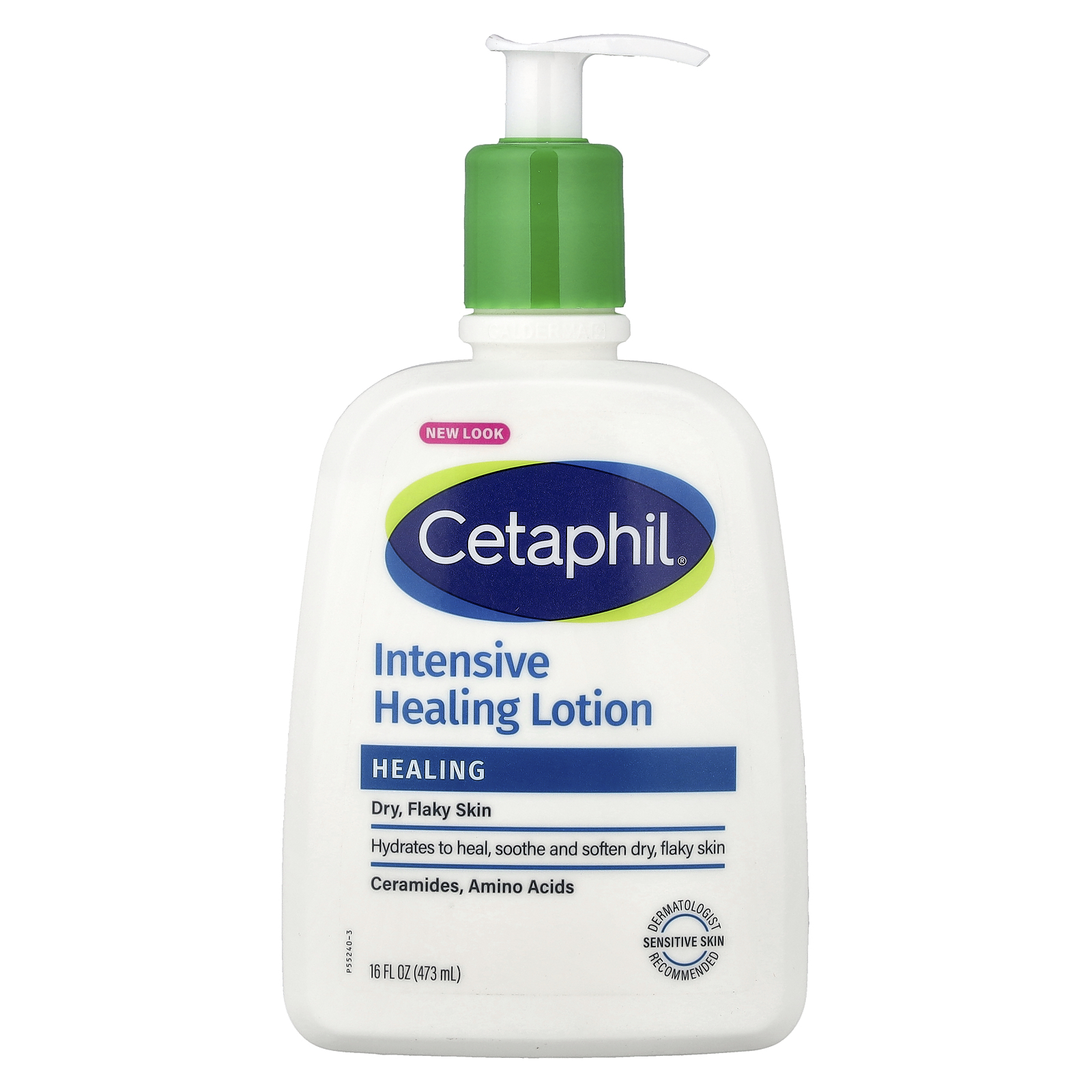 Intensive Healing Lotion, Dry, Flaky Skin, Fragrance Free, 16 fl oz 473 ml