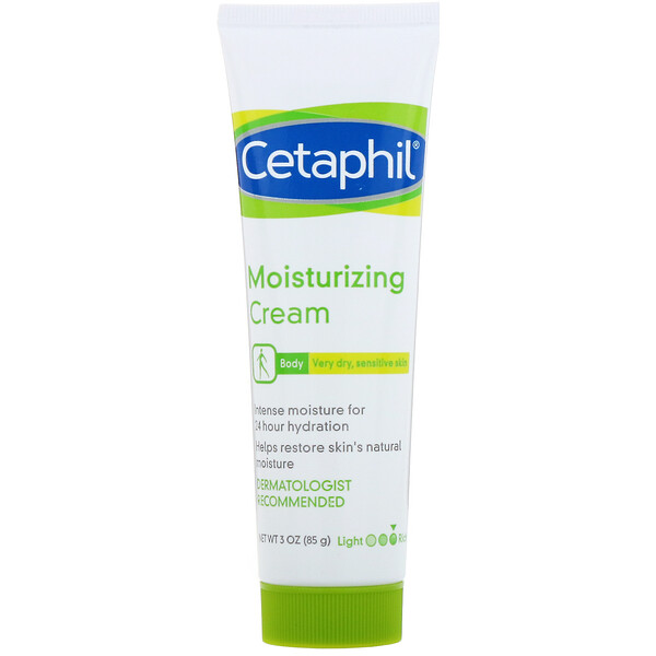 Cetaphil‏, Moisturizing Cream, Very Dry, Sensitive Skin, 3 oz (85 g)