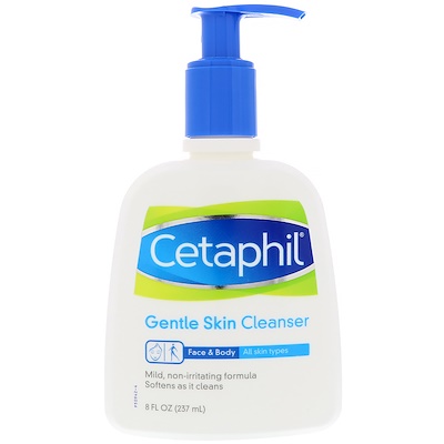 Cetaphil Нежное средство для очищения кожи, 8 жид.унций (237 мл)